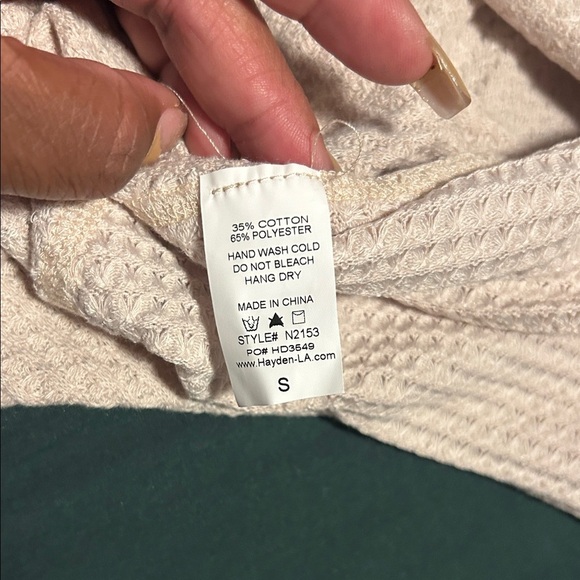 Hayden Blush Sleeveless Cardigan - Picture 7 of 7